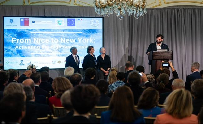 Boric celebra el Acuerdo BBNJ en la ONU