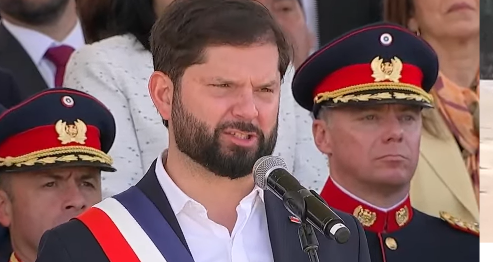 Presidente de Chile Gabriel Boric