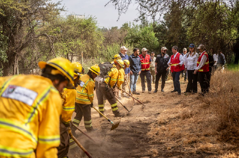 Crecierieron un 59% las comunicades capacitadas para reducir amenazas de incendios forestales,