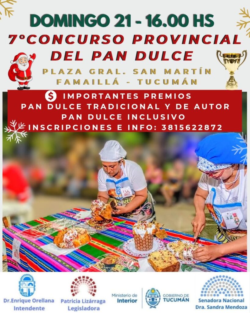 Concurso Provincial del Pan Dulce