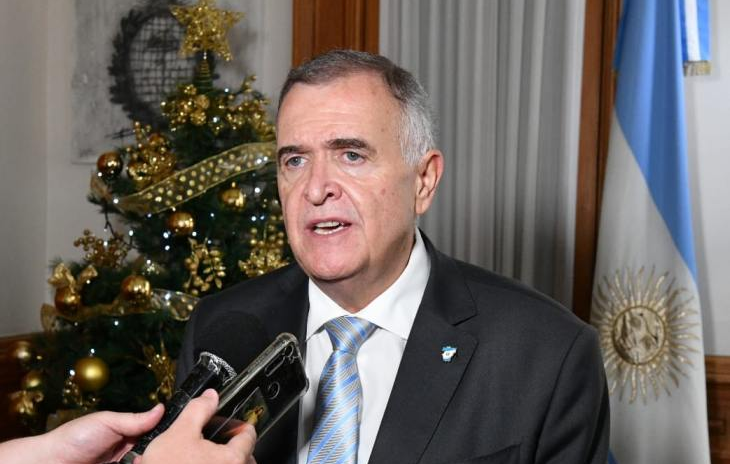 Gobernador de la provincia Osvaldo Jaldo