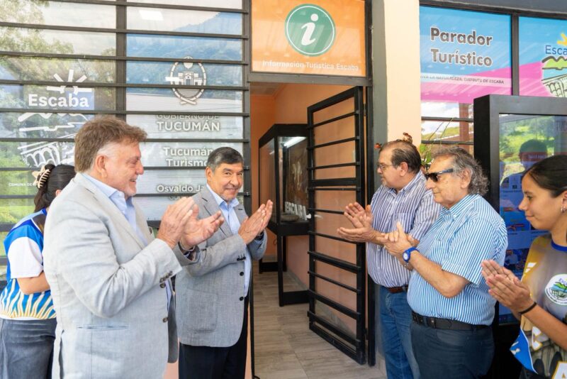 Inauguraron una oficina turística en Escaba