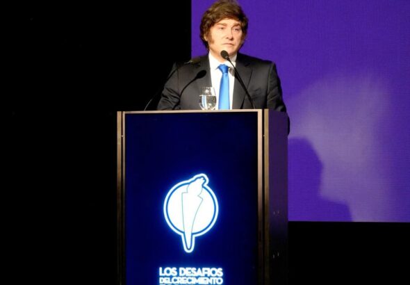 Javier Milei, presidente de Argentina