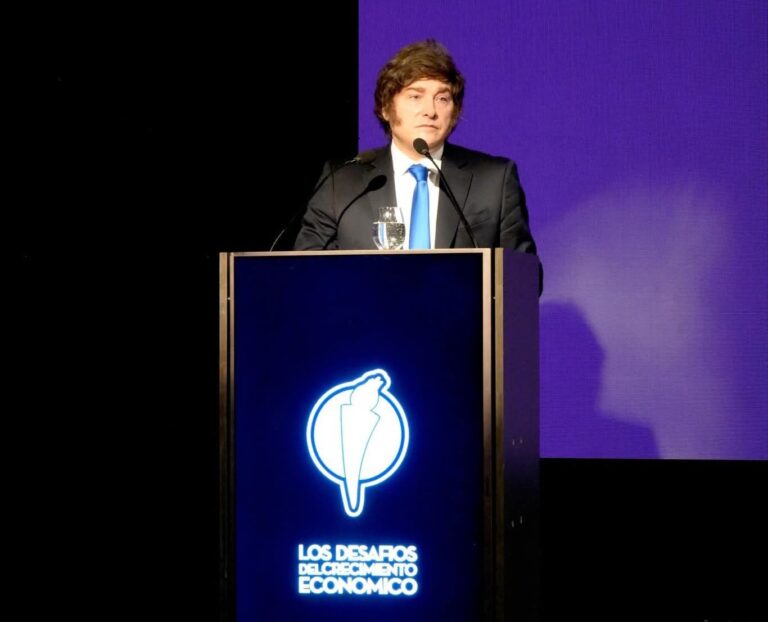 Javier Milei, presidente de Argentina