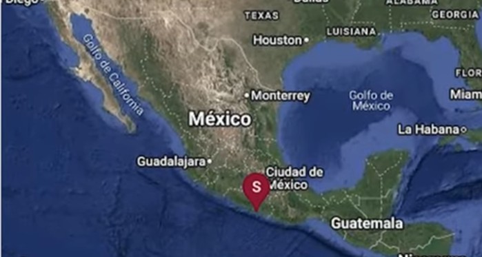 Fuerte sismo en México