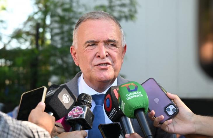 Gobernador de Tucumán Osvaldo Jaldo