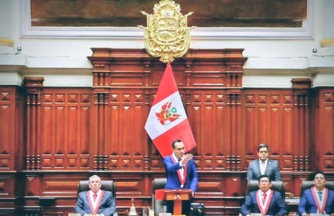 José Jeri, ex presidente interino de Perú