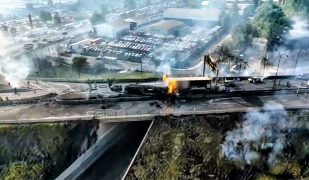 Accidente fatal en Renca - Crédito Canal 13 de Chile