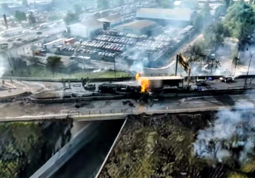 Accidente fatal en Renca - Crédito Canal 13 de Chile