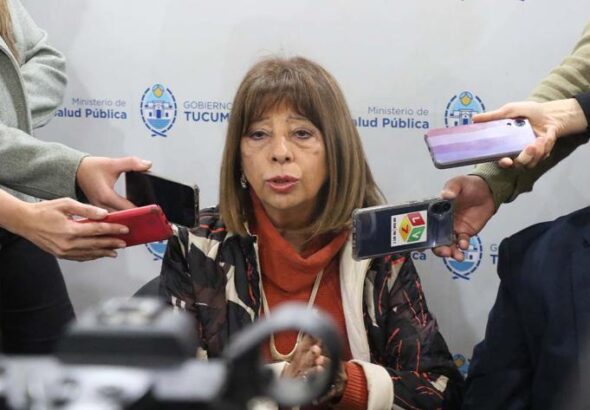 Susana Montaldo, Ministra de Educación de Tucumán