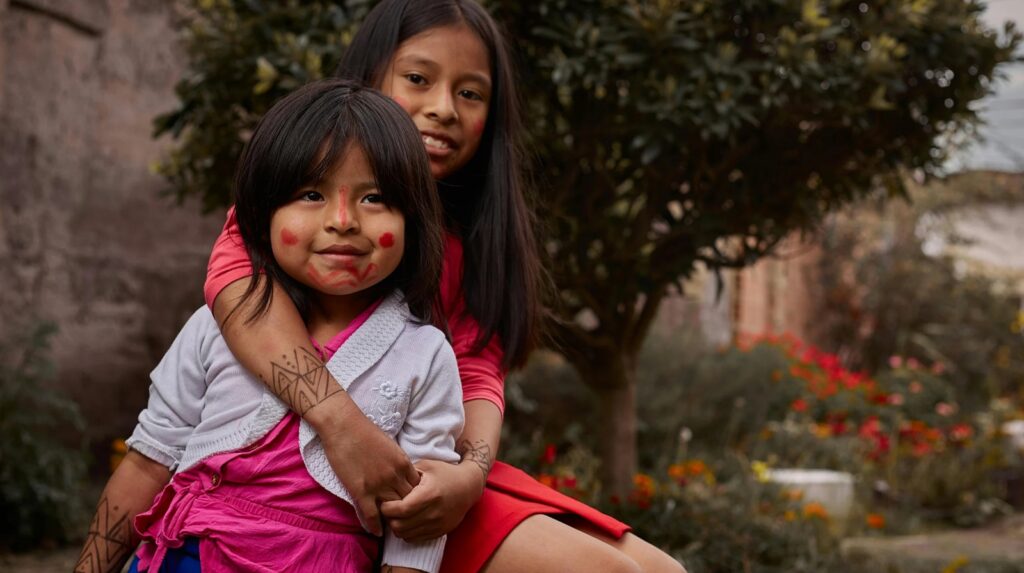 Niños indígenas