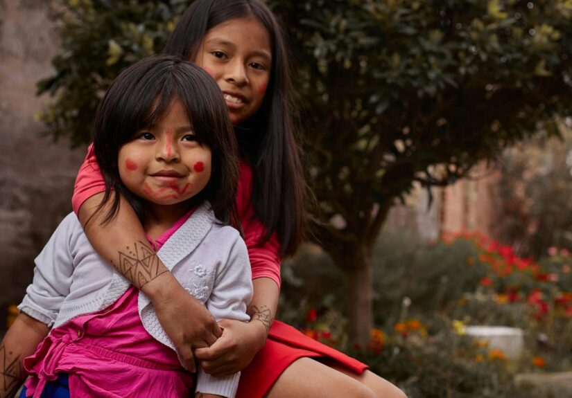 Niños indígenas