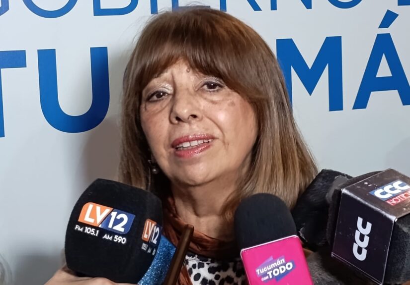 Susana Montaldo, ministra de Educación de Tucumán