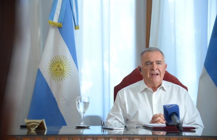 Osvaldo Jaldo, gobernador de Tucumán