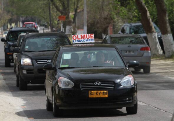 Entrega de bono a transportistas